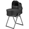 City Loop Bassinet With Stand - True Black