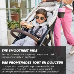 City Mini® Air Lightweight Stroller - Frosted Ivory