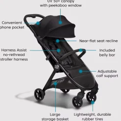 City tour™ 2 Eco Stroller - Black