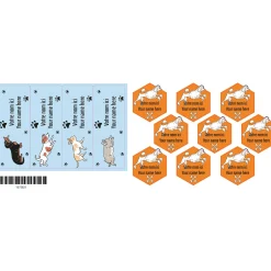 Classical Name Labels - Animals