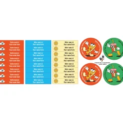 Classical Name Labels - Retro