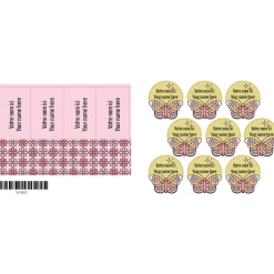 Classical Name Labels - Rodeo