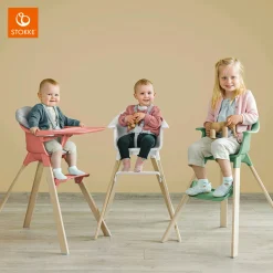 Clikk High Chair - White