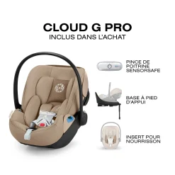 Cloud G Pro Car Seat - Almond Beige