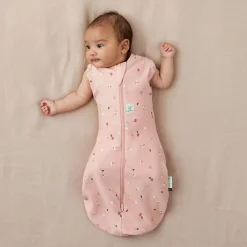 Cocoon Swaddle Sack 0.2 TOG 0-3m - Daisies