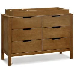 Colby 6-Drawer Double Dresser - Walnut