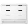 Colby 6-Drawer Double Dresser - White