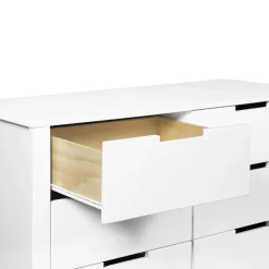 Colby 6-Drawer Double Dresser - White