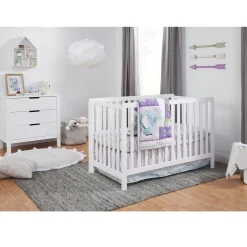 Colby 4-in-1 Convertible Crib - White Finish
