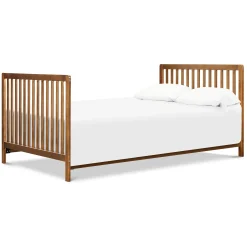 Colby 4-in-1 Convertible Crib with Trundle Drawer - Walnut
