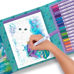 Color By Number Book Set Nebulous Stars - Nenuphia & Lilya