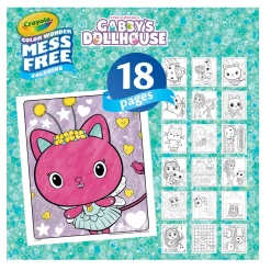 Color Wonder Mess-Free Colouring Pages & Mini Markers - Gabby's Dollhouse