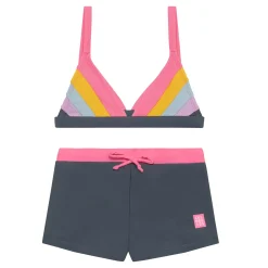 Colorblock Uv Bikini 6-12