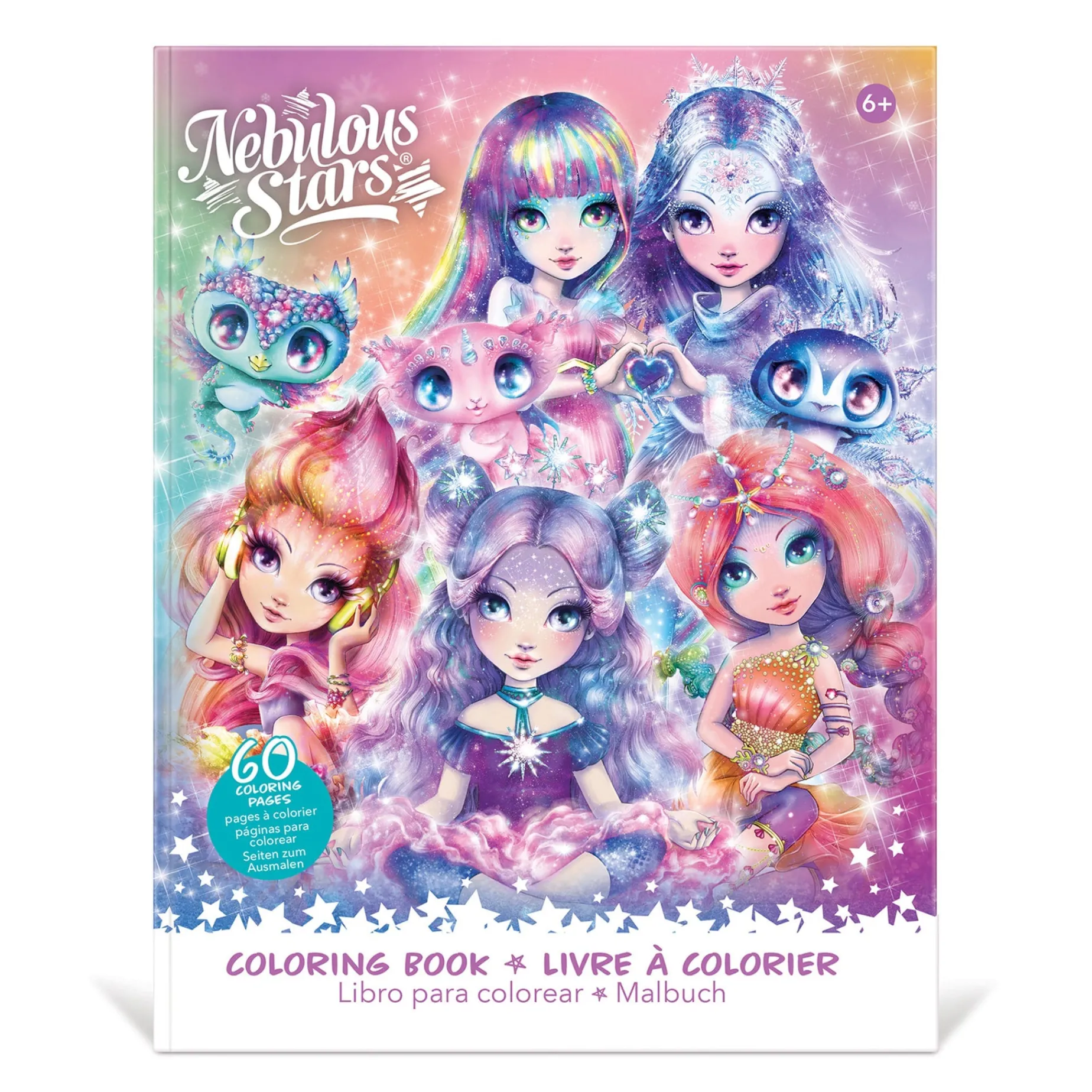 Coloring Book Nebulous Stars