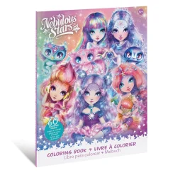 Coloring Book Nebulous Stars