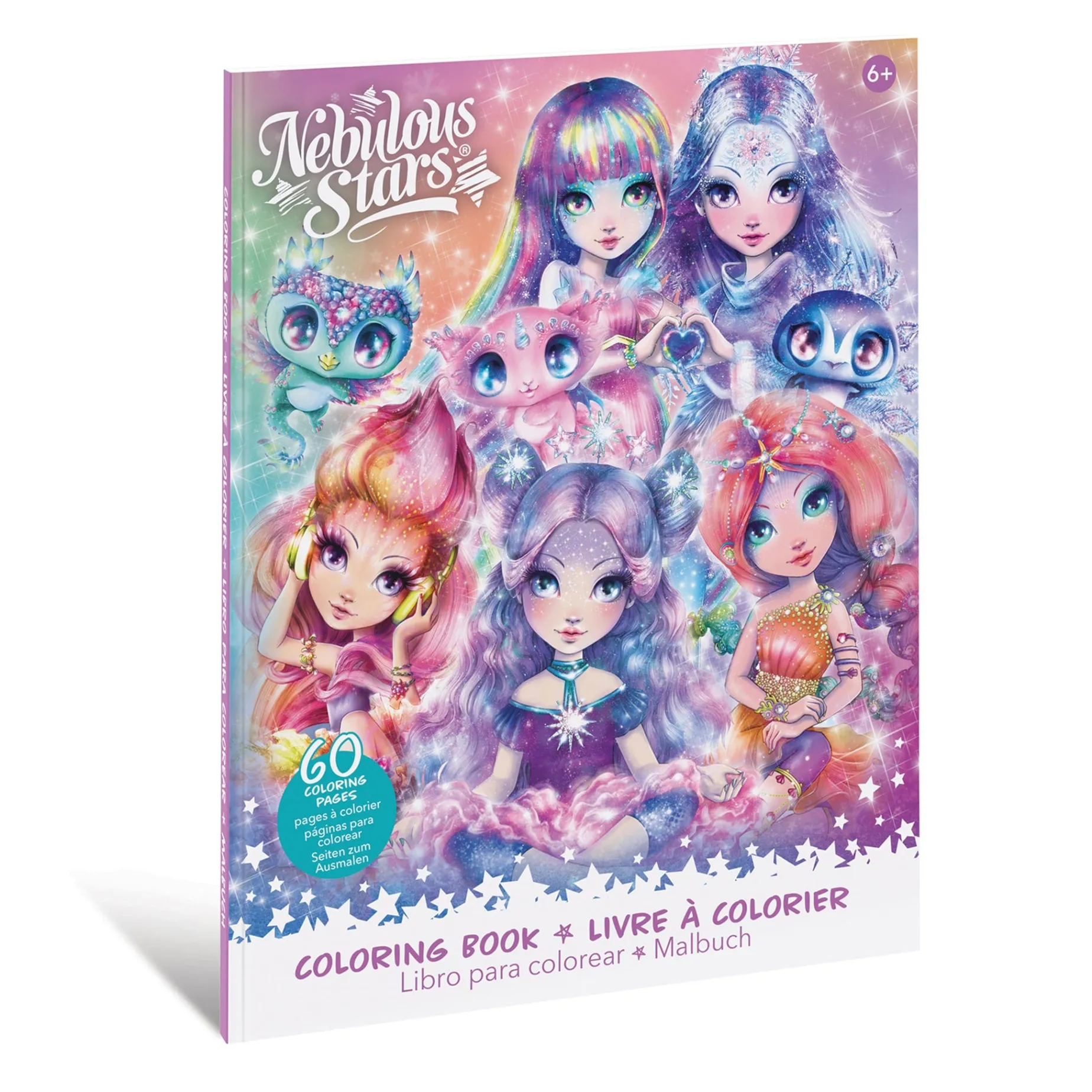 Coloring Book Nebulous Stars