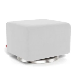 Como Ottoman - Ash / Steel