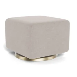 Como Ottoman - Sand / Gold