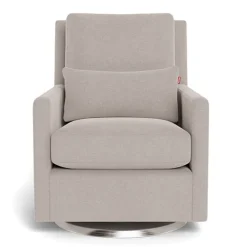 Como Rocking and Swivel Armchair - Sand / Steel
