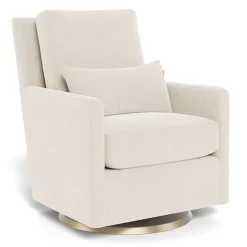 Como Rocking and Swivel Armchair - Dune / Gold