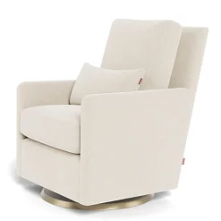 Como Rocking and Swivel Armchair - Dune / Gold