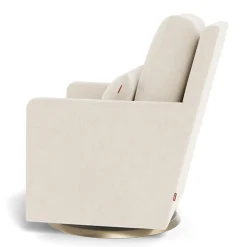 Como Rocking and Swivel Armchair - Dune / Gold