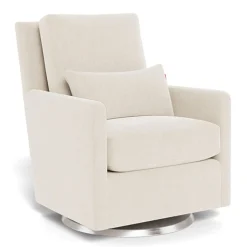 Como Rocking and Swivel Armchair - Dune / Steel