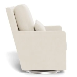 Como Rocking and Swivel Armchair - Dune / Steel