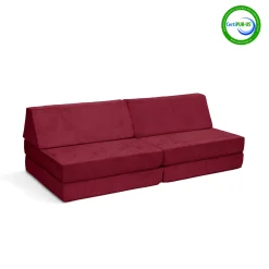 Complete Modular Sofa - Cranberry Rain