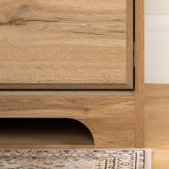 Computer Desk with Hutch - Versa Nordik Oak