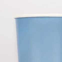 Cornflower Blue Cups (8)