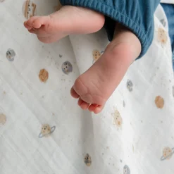 Cosmos Muslin Blanket