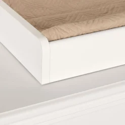 Cotton Candy Changing Table - Pure White