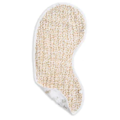 Cotton Muslin Burpy Bib - Giraffe Safari