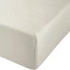 Cotton Muslin Crib Sheet - Moonbeam