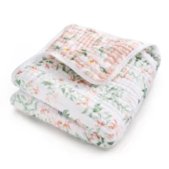 Cotton Muslin Dream Blanket - Butterfly Garden