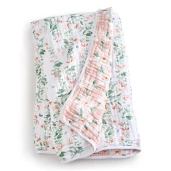 Cotton Muslin Dream Blanket - Butterfly Garden