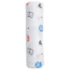 Cotton Muslin Swaddle - Hockey