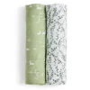 Cotton Muslin Swaddles(2) - Nature