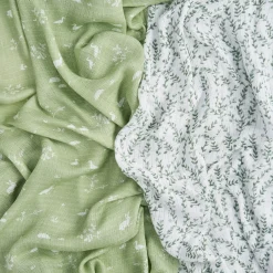 Cotton Muslin Swaddles(2) - Nature