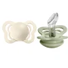 Couture Anatomical Pacifier 0-6m (2) - Ivory / Sage (Size 1)