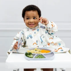 Coverall Weaning Bib - Little Loader