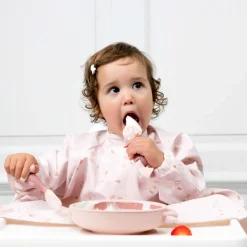 Coverall Weaning Bib Botanical