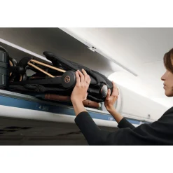 Coya Stroller - Matte Black Frame with Sepia Black Seat