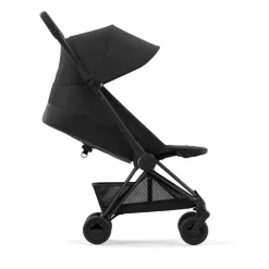 Coya Stroller - Matte Black Frame with Sepia Black Seat