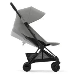 Coya Stroller - Matte Black Frame with Mirage Grey Seat