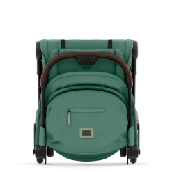 Coya Stroller - Rose Gold Frame with Leaf Green Seat