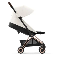 Coya Stroller - Rose Gold Frame with Off-White Seat