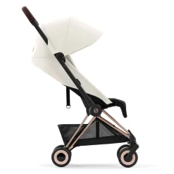 Coya Stroller - Rose Gold Frame with Off-White Seat