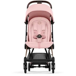 Coya Stroller - Rose Gold Frame with Peach Pink SeatP